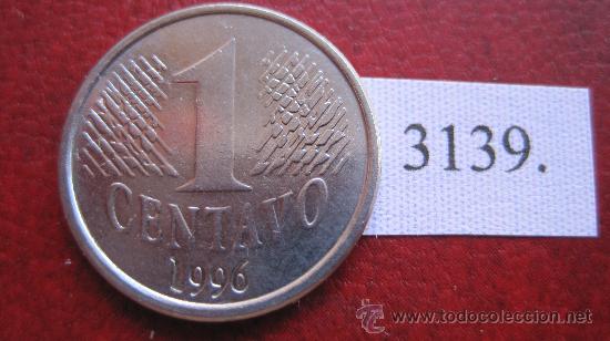 Monedas antiguas de Am&eacute;rica: Brasil  1  centimo  1996 - Foto 2