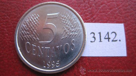 Monedas antiguas de Am&eacute;rica: Brasil  5  centimos  1995 - Foto 2