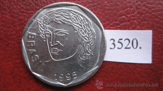 Monedas antiguas de Am&eacute;rica: Brasil  25  centimos  1995 - Foto 1