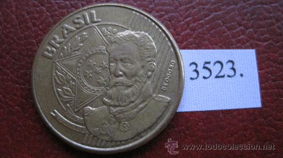 Monedas antiguas de Am&eacute;rica: Brasil  25  centimos  2003 - Foto 1