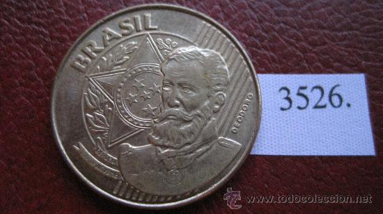 Monedas antiguas de Am&eacute;rica: Brasil  25  centimos  2004 - Foto 1
