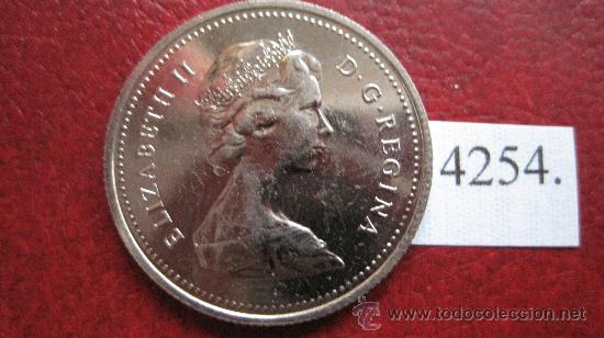 Monedas antiguas de Am&eacute;rica: Canada   25  centimos  1979 - Foto 1