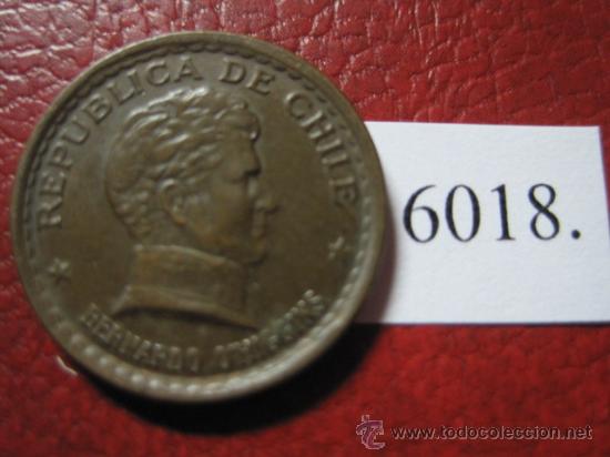 Monedas antiguas de Am&eacute;rica: Chile ,  20  centimos  1952 - Foto 1