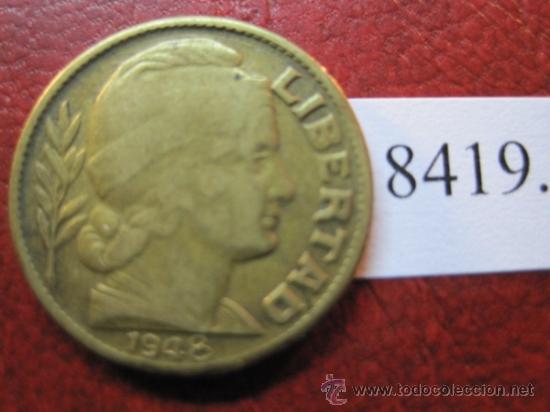 Monedas antiguas de Am&eacute;rica: Argentina , 10  centimos  1948 - Foto 2
