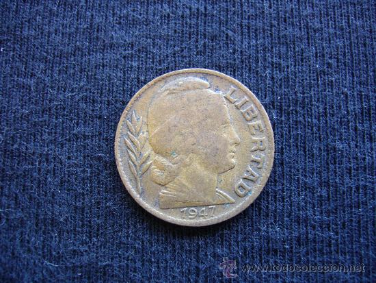 Monedas antiguas de Am&eacute;rica: Argentina 20 Centavos 1947 - Foto 2