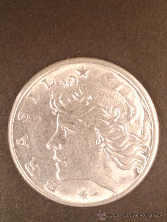 Monedas antiguas de Am&eacute;rica: Brasil 20 Centavos 1975 - Foto 2