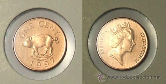Monedas antiguas de Am&eacute;rica: KM# 107 - Bermuda - 1 Centimo - 1997 - (Sin circular) - Foto 1