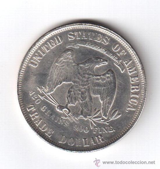 Monedas antiguas de Am&eacute;rica: moneda de dolar falso - Foto 2