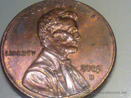 Monedas antiguas de Am&eacute;rica: USA EEUU 1 CENTAVO 2002 - Foto 1