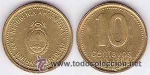 Monedas antiguas de Am&eacute;rica: ARGENTINA 10 CENTAVOS 1993 - Foto 1