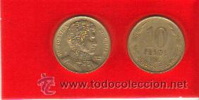Monedas antiguas de Am&eacute;rica: CHILE 10 PESOS 1995 - Foto 1