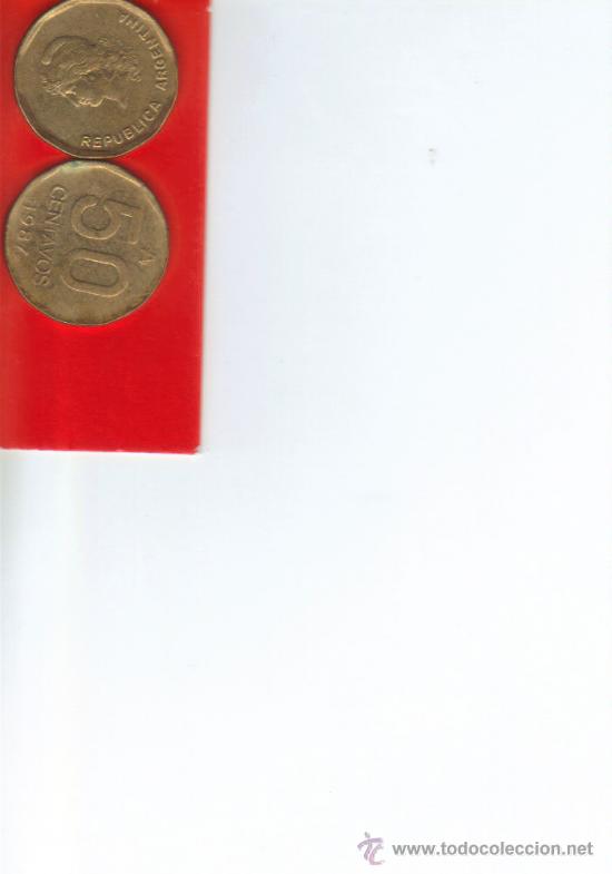 Monedas antiguas de Am&eacute;rica: ARGENTINA 50 CENTAVOS 1988 - Foto 1
