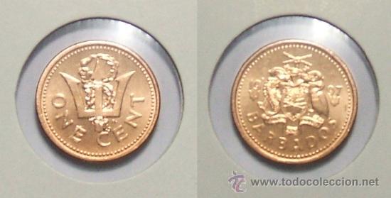 Monedas antiguas de Am&eacute;rica: KM# 10a - Barbados - 1 Cent - 1997 - (Sin circular). - Foto 1