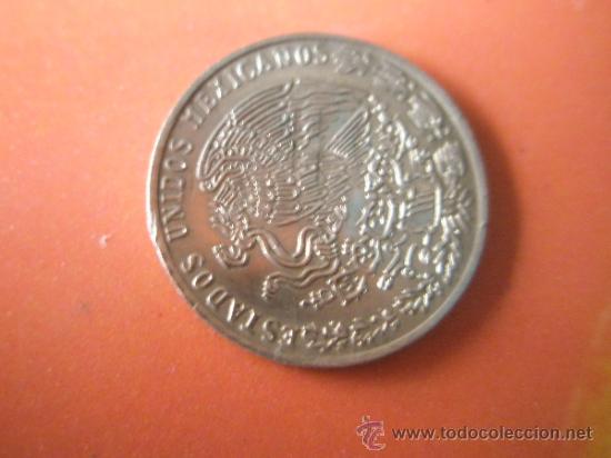 Monedas antiguas de Am&eacute;rica: MONEDA DE MEXICO-20 CENTIMOS-1974-. - Foto 2