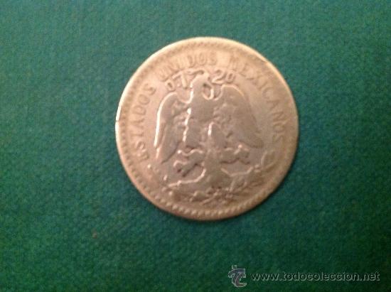 Monedas antiguas de Am&eacute;rica: Moneda de 50 centavos de Plata; 1919 - Foto 2
