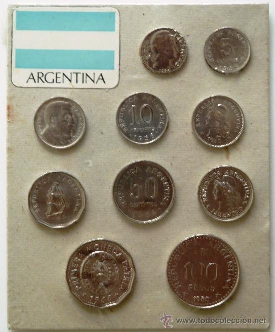 Monedas antiguas de Am&eacute;rica: LOTE 10 MONEDAS DE ARGENTINA. - Foto 1