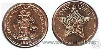 Monedas antiguas de Am&eacute;rica: Bahamas 1 cent 1998 ebc+ - Foto 1