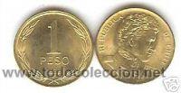 Monedas antiguas de Am&eacute;rica: Chile 1 peso 1992 - Foto 1