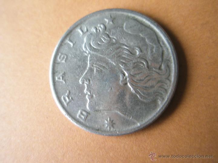 Monedas antiguas de Am&eacute;rica: MONEDA DE BRASIL-20 CENTAVOS-1970-. - Foto 2