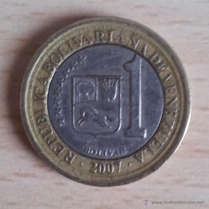 Monedas antiguas de Am&eacute;rica: 1 BOLIVAR 2007 EBC- - Foto 2