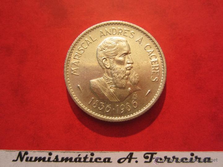 Moneda De 100 Intis De Plata Del Peru 1986 Vendido En Venta Directa 41048062