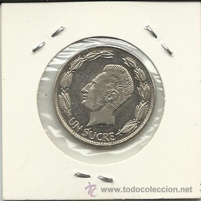 Monedas antiguas de Am&eacute;rica: ECUADOR 1 SUCRE DE 1980 - Foto 1