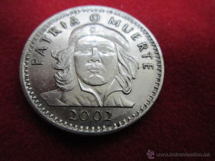 Monedas antiguas de Am&eacute;rica: 3 pesos 2002 cuba cheguevara - Foto 1