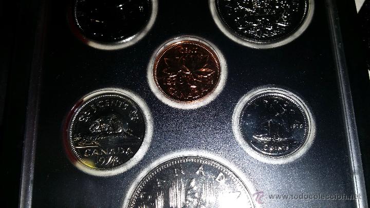 Monedas antiguas de Am&eacute;rica: DOLAR DE CANADA,SET DE MONEDAS CANADIENSES - Foto 3