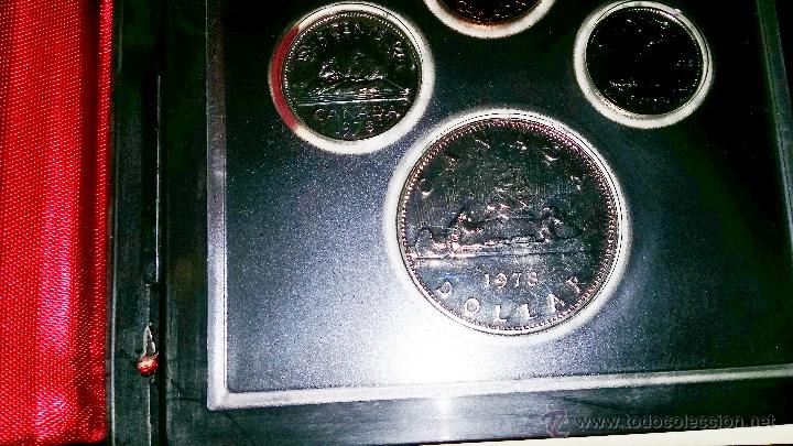 Monedas antiguas de Am&eacute;rica: DOLAR DE CANADA,SET DE MONEDAS CANADIENSES - Foto 4