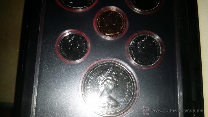 Monedas antiguas de Am&eacute;rica: DOLAR DE CANADA,SET DE MONEDAS CANADIENSES - Foto 6