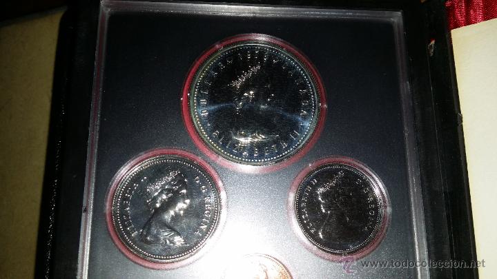 Monedas antiguas de Am&eacute;rica: DOLAR DE CANADA,SET DE MONEDAS CANADIENSES - Foto 7