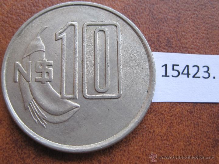 Monedas antiguas de Am&eacute;rica: Uruguay 10 pesos 1981 - Foto 2