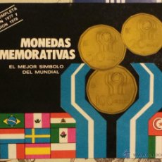 Monedas antiguas de América: BLISTER CON 6 MONEDAS MUNDIAL 78 DE ARGENTNA ENVIO GRATUITO DESDE ARGENTINA. Lote 45215516