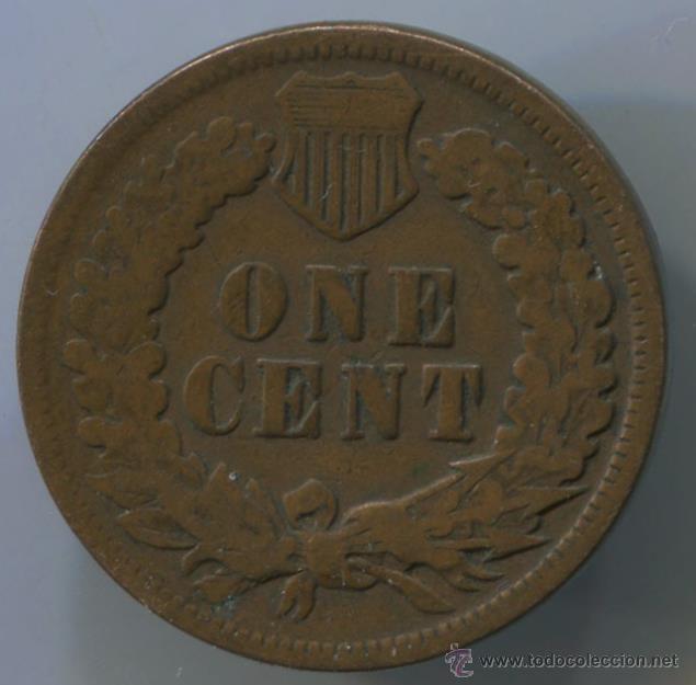 Monedas antiguas de Am&eacute;rica: USA. one indian cent 1903 - Foto 2
