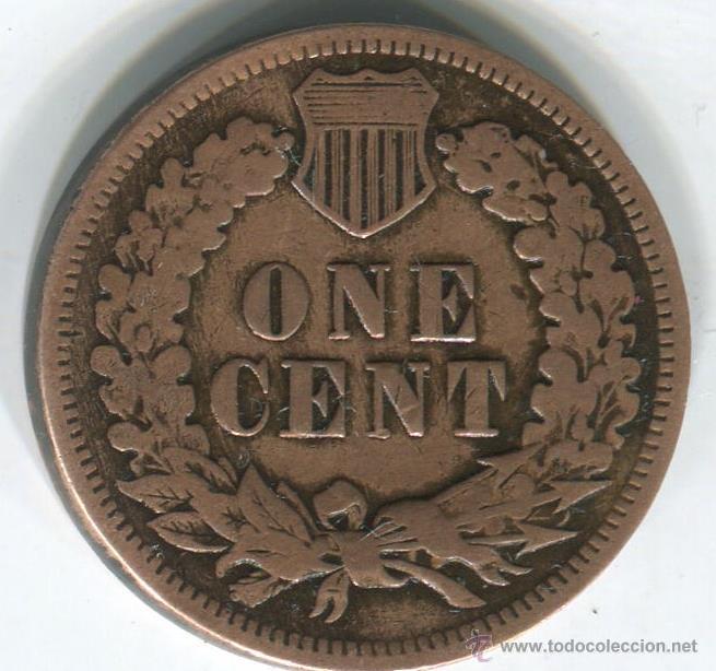 Monedas antiguas de Am&eacute;rica: USA. one indian cent 1905 - Foto 2