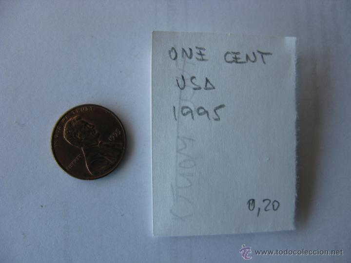 Monedas antiguas de Am&eacute;rica: MONEDA/MONEDAS ONE CENT. 1995. U.S.A. - Foto 1