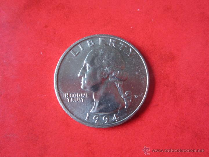Monedas antiguas de Am&eacute;rica: USA. 1/4 de dollar. 1994-D - Foto 1