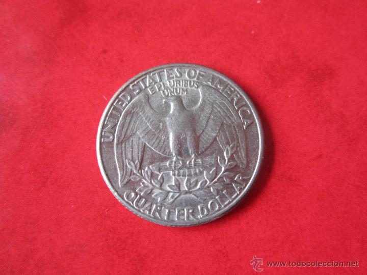 Monedas antiguas de Am&eacute;rica: USA. 1/4 de dollar. 1981-D - Foto 2