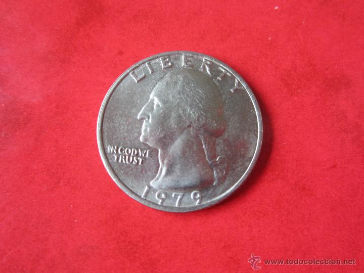 Monedas antiguas de Am&eacute;rica: USA. 1/4 de dollar. 1979 - Foto 1
