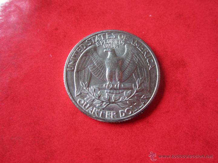 Monedas antiguas de Am&eacute;rica: USA. 1/4 de dollar. 1977-D - Foto 2