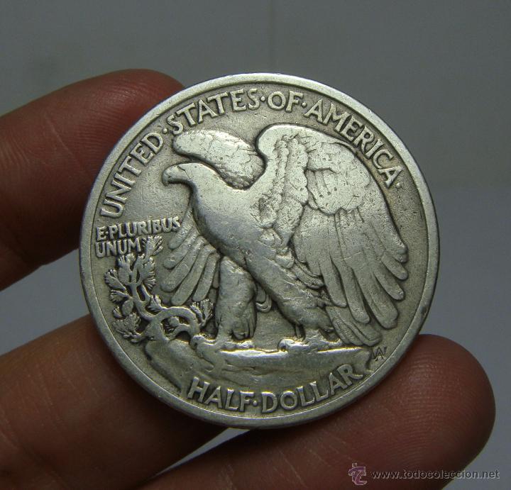 Monedas antiguas de Am&eacute;rica: 1/2 Dolar. U.S.A - 1937 (Liberty) - Foto 2