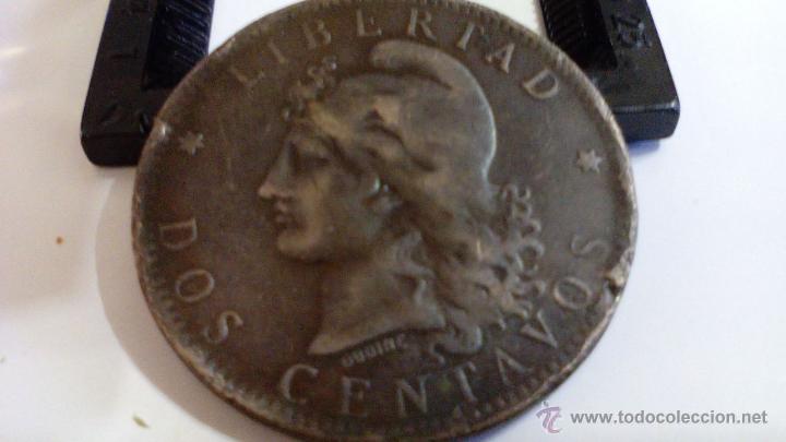 Monedas antiguas de Am&eacute;rica: ARGENTINA, DOS CENTAVOS DE 1884 - Foto 1