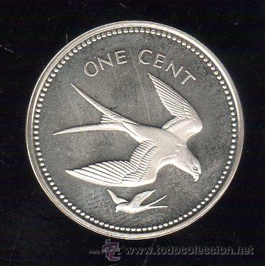 Monedas antiguas de Am&eacute;rica: BELICE. 1 CENTIMO. 1974. PROOF - Foto 1