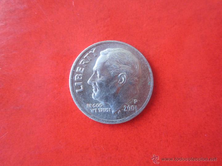 Monedas antiguas de Am&eacute;rica: Usa. 1 dime. 2001 -P - Foto 1