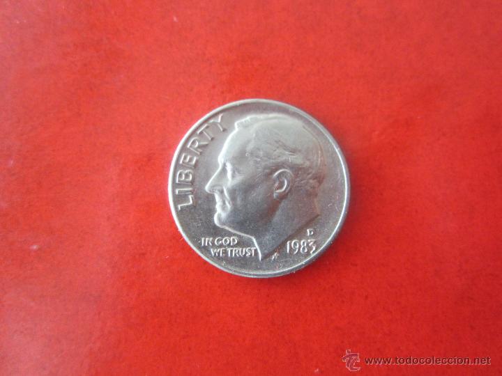 Monedas antiguas de Am&eacute;rica: Usa. 1 dime. 1983-D - Foto 1