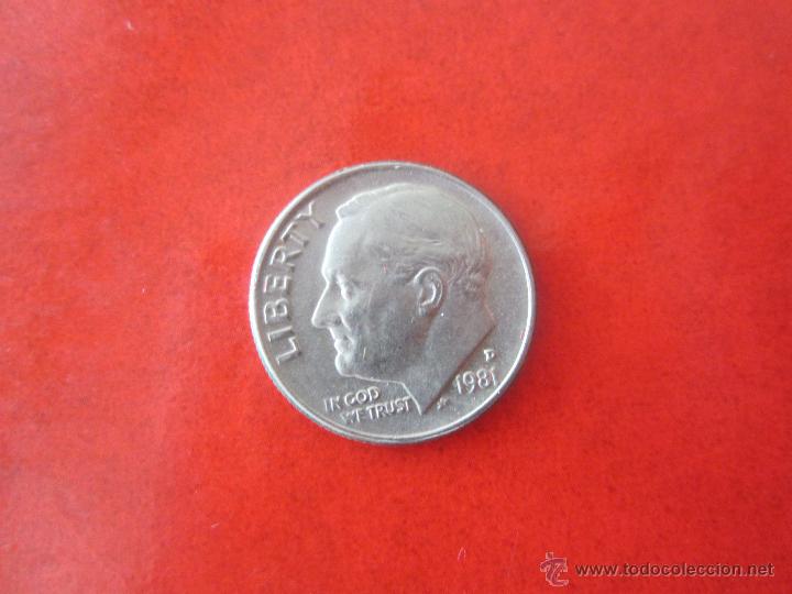 Monedas antiguas de Am&eacute;rica: Usa. 1 dime. 1981-D - Foto 1