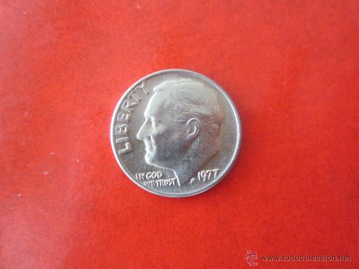 Monedas antiguas de Am&eacute;rica: Usa. 1 dime. 1977 - Foto 1