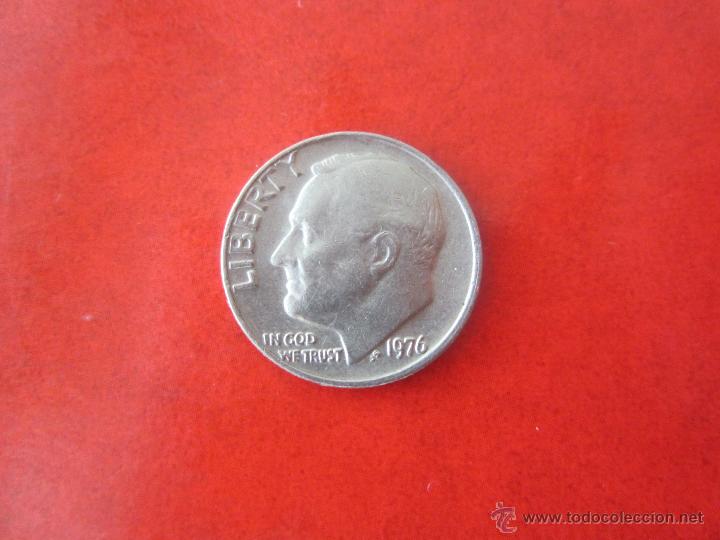 Monedas antiguas de Am&eacute;rica: Usa. 1 dime. 1976 - Foto 1