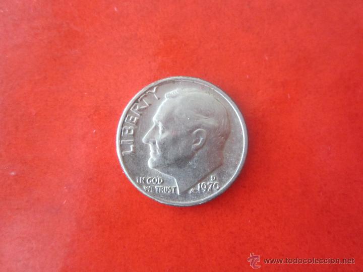 Monedas antiguas de Am&eacute;rica: Usa. 1 dime. 1970 -D - Foto 1