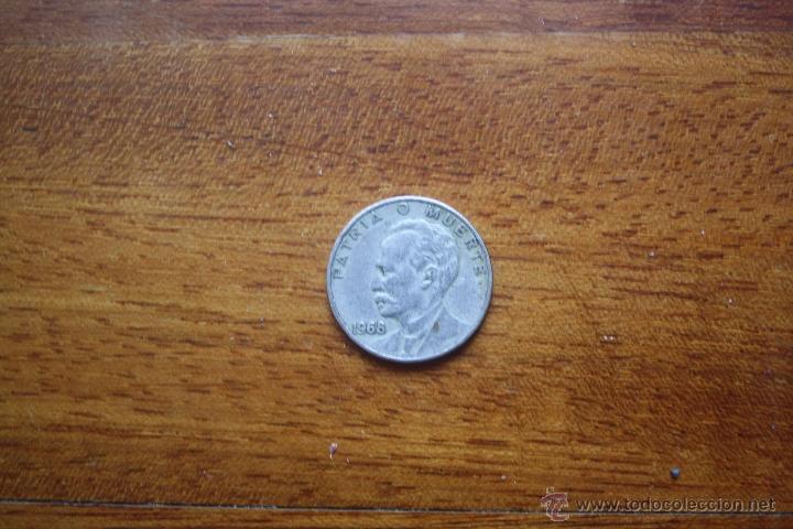 Monedas antiguas de Am&eacute;rica: CUBA - VEINTE CENTAVOS 1968 - Mbc - Foto 1